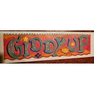 Frances Meyer Stickers , Western, Cowboy "Giddyup"‎ Scrapbook